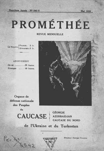 Image - Promethee (no. 90, 1934) (Paris).
